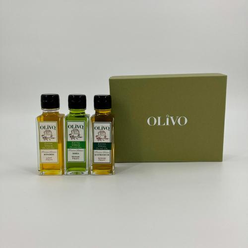 バゲット・サラダ・ステーキで使い分け オリーブオイル3種セット