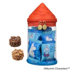 ＜ムーミン × メリーチョコレート＞ムーミンやしき ポーチ（2種のクランチチョコレート）