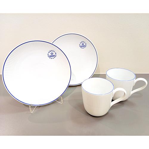 ブルーライン プレート19cm&マグペア セット