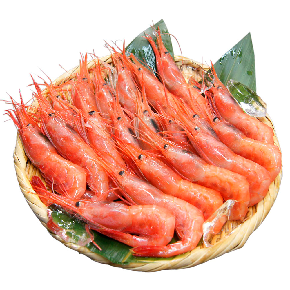 船内凍結 特大天然甘海老500g