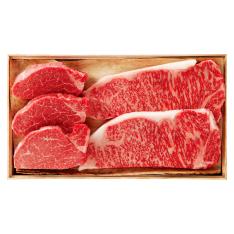 〈人形町今半〉黒毛和牛 ヒレ・ロース肉ステーキ用