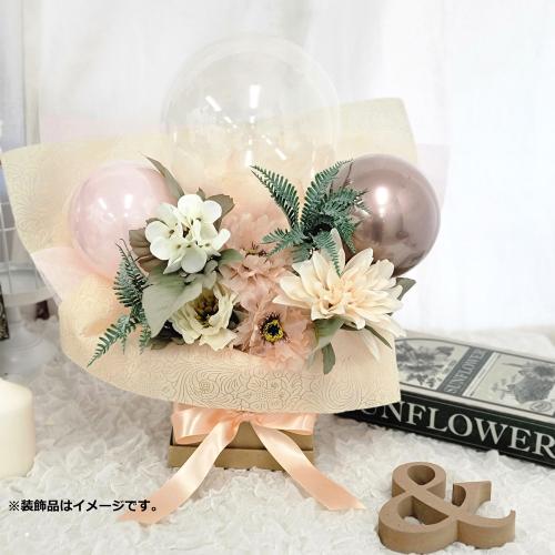 feather balloon ピンク