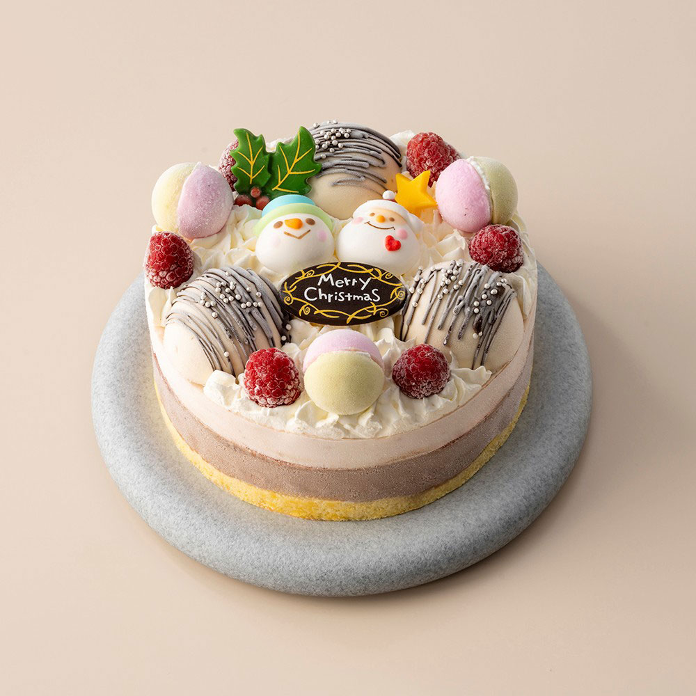【クリスマス】2026小さな酪農家のデコレーションアイスケーキ