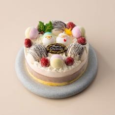 【クリスマス】2026小さな酪農家のデコレーションアイスケーキ