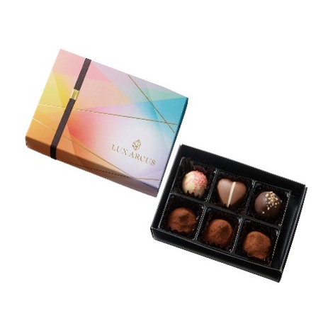 【バレンタインデー】トリュフ＆ショコラ6個入・トリュフアソート9個入セット（2種・各1箱）