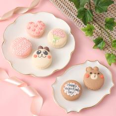 【バレンタインデー】想いを届けるマカロンギフト（6個入）