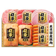 〈伊藤ハム〉伝承国産豚肉ハム詰合せ