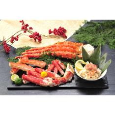 北海道産ボイル冷凍タラバがに姿