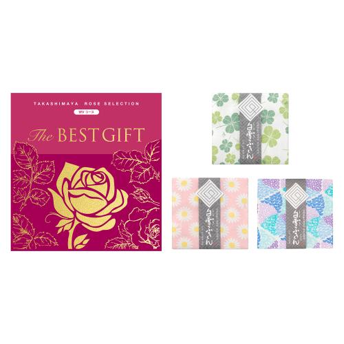 The BEST GIFT WV＋白雪ふきん3点　縁起モチーフ