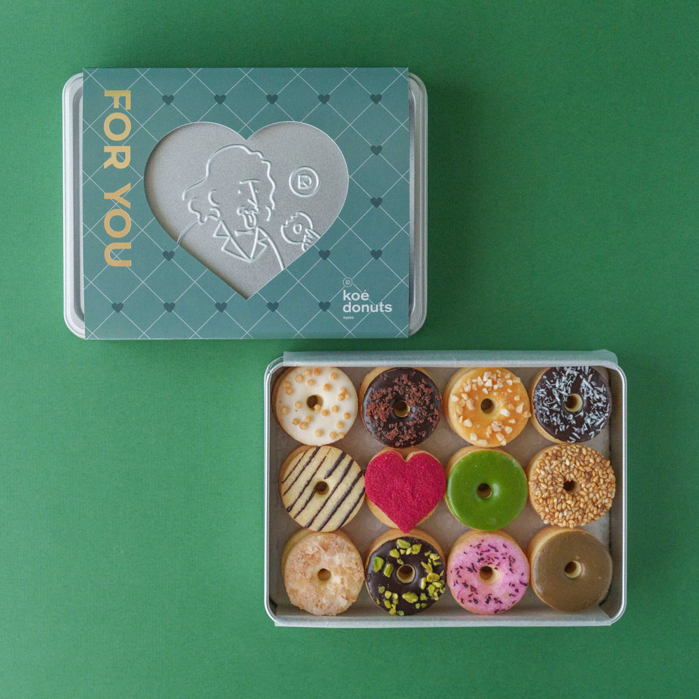 【ホワイトデー】koe donuts ホワイトデークッキー缶