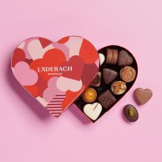 【バレンタインデー】プラリネ セレクション 15個 ハートボックス