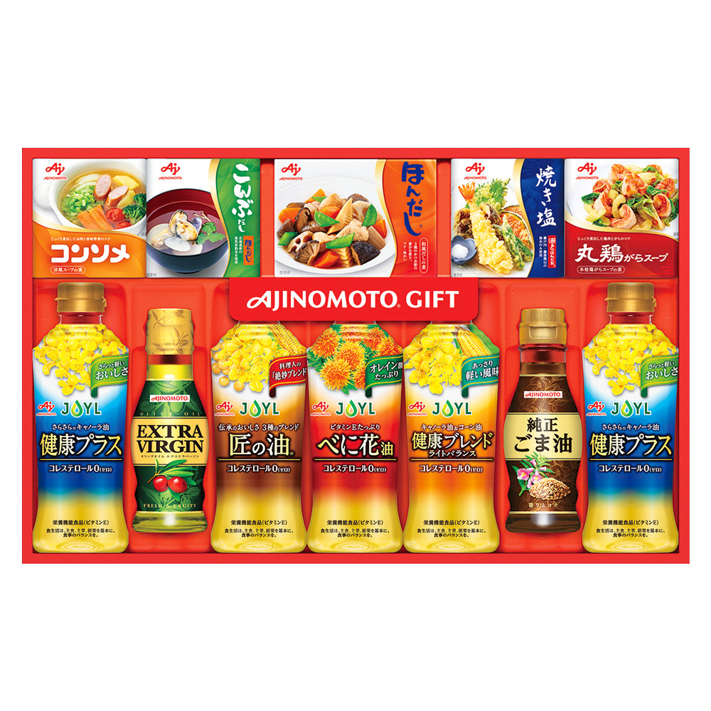 AJINOMOTOギフト　食用油　だしの素