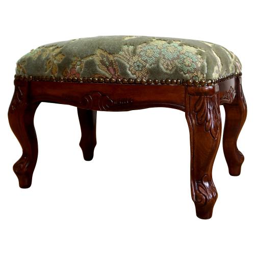 イタリア製猫脚フットスツール金華山G