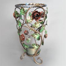 イタリア製アイアン傘立て丸型