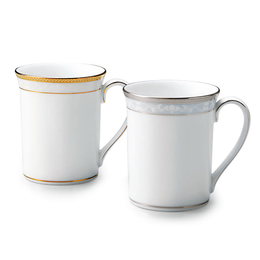 ノリタケ〉ハンプシャーゴールドプラチナ マグペアセット（金・銀） | 商品詳細 | 高島屋オンラインストア