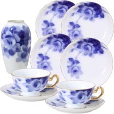 大倉陶園 カップ&ソーサー・銘々皿・花生福袋(33000円A)