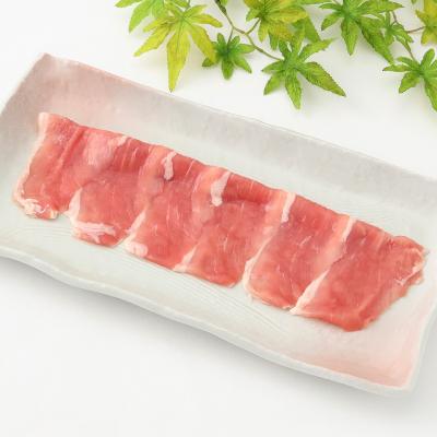 【よりどり】鹿児島県産黒豚モモしゃぶしゃぶ用　100g