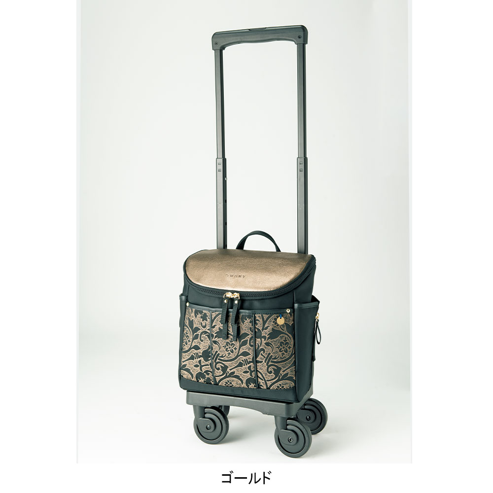 4輪ストッパー付 横押しカートKIRYU