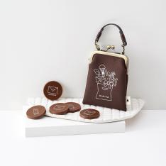 三三屋がま口ミニケース＆ショコラ