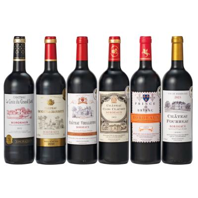 福袋 フランスボルドー金賞受賞赤ワイン6本セット