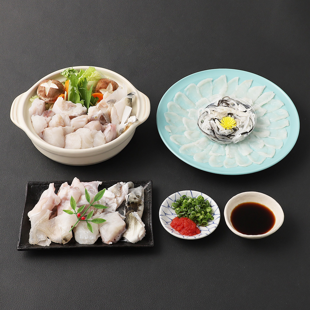 とらふぐてっちり・てっさセット