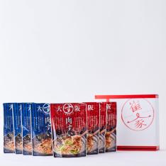 osaka saika　大阪ぐるめすぅぷ肉すい（2種食べ比べ）