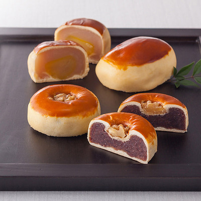 和菓子詰合せ（栗饅頭・東万頭）