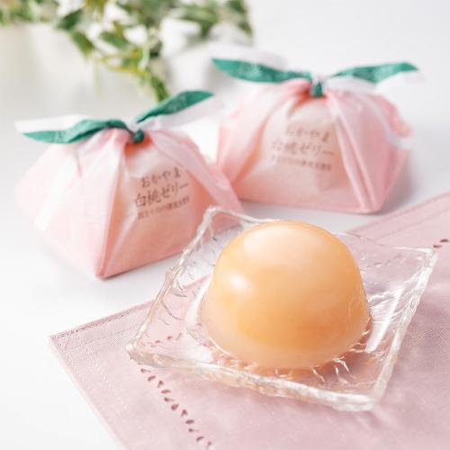 おかやま白桃ゼリー 4個