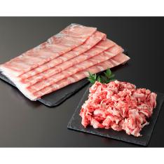 福袋 国産豚肉ロースしゃぶしゃぶ用500g・国産和牛こま切れ400gセット
