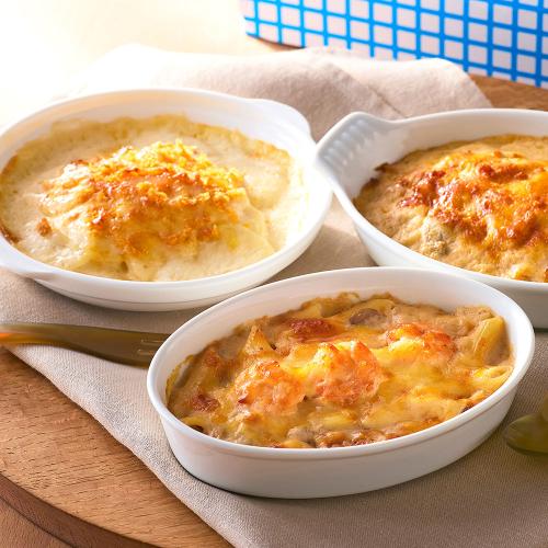 とろける幸せを味わう グラタンバラエティ（5種）