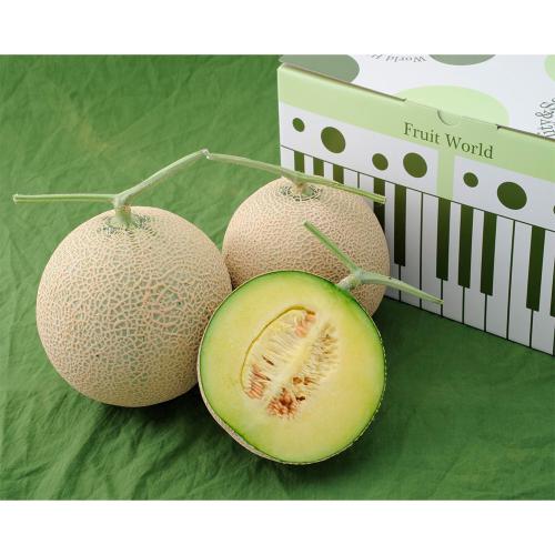 クラウンメロン1.3kg2個白等級
