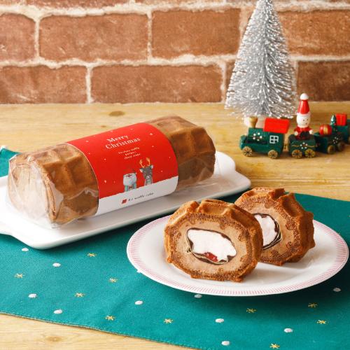 【クリスマス】くるくるワッフル「パリパリチョコクレープ」