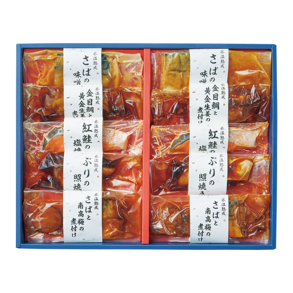 〈山陰大松〉氷温熟成　煮魚・焼魚ギフトセット10切