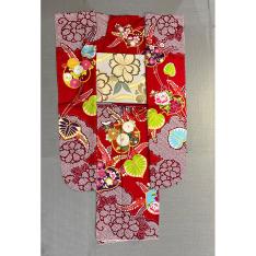 お仕立上り振袖3点セット福袋（赤）