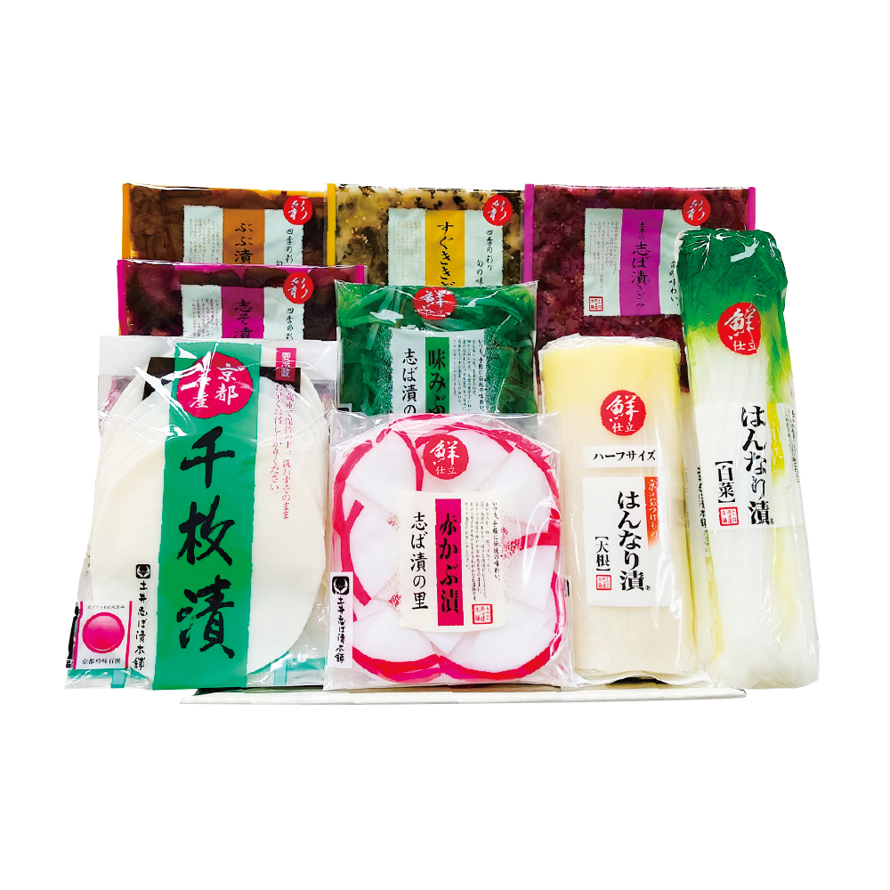 〈土井志ば漬本舗〉京のはんなり漬