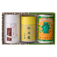 玉露 滴露・煎茶 正池の尾･極上ほうじ茶詰合せ