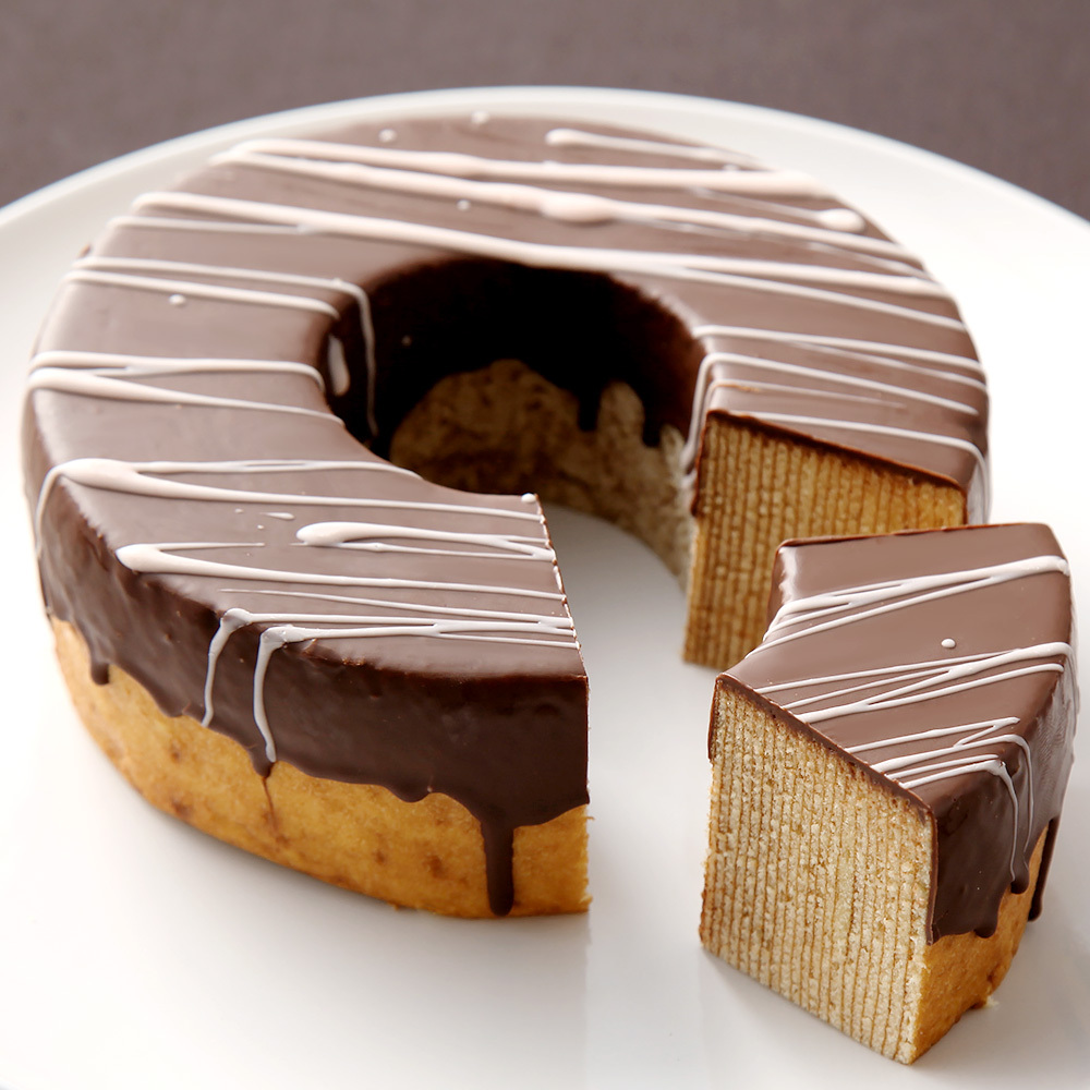 チョコレートのプレミアムバウムクーヘン