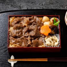 【敬老の日】黒毛和牛のすき焼きおこわ重