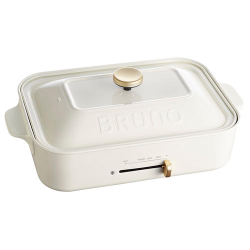 コンパクトホットプレート ホワイト