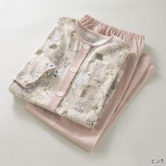 ◎レモン型ボタン 七分袖パジャマ