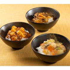 ミニ丼の具3種セット