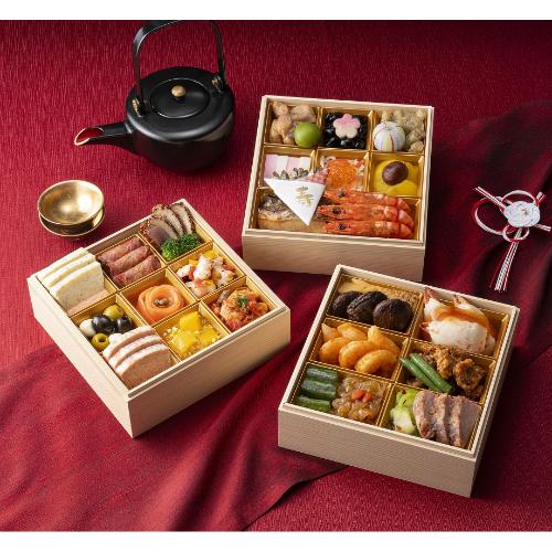 和洋中おせち三段重（3～4人前34品目）（OM482）344826