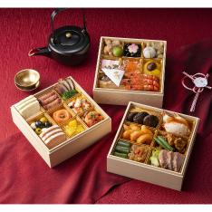 和洋中おせち三段重（3～4人前34品目）（OM482）344826