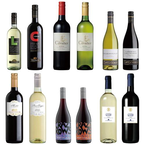 紅白ワイン12本セット福袋