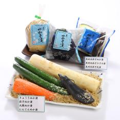 泉州水茄子漬3種とぬか漬盛合せ MTN-7