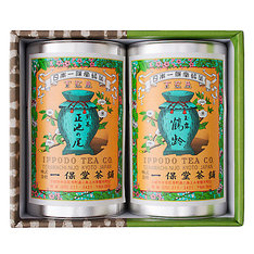 玉露 鶴齢（80g）・煎茶 正池の尾（85g）小缶箱