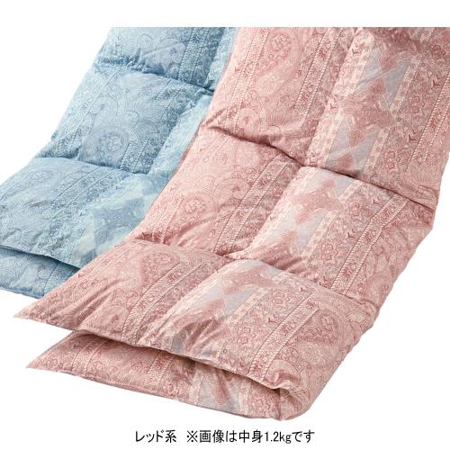 ホワイトグースダウン90%入 羽毛掛ふとん 中身1㎏