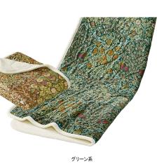 ブラックソーン柄キルトケット