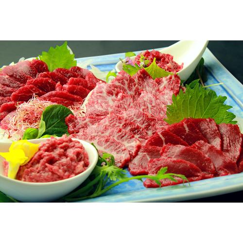 鮮馬刺しスライス5種バラエティーセット