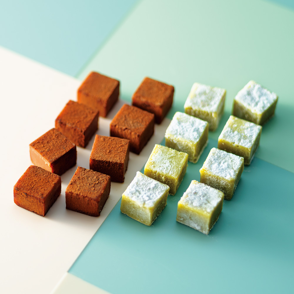 【バレンタインデー】生チョコレート ピスタチオ×クリームミルク